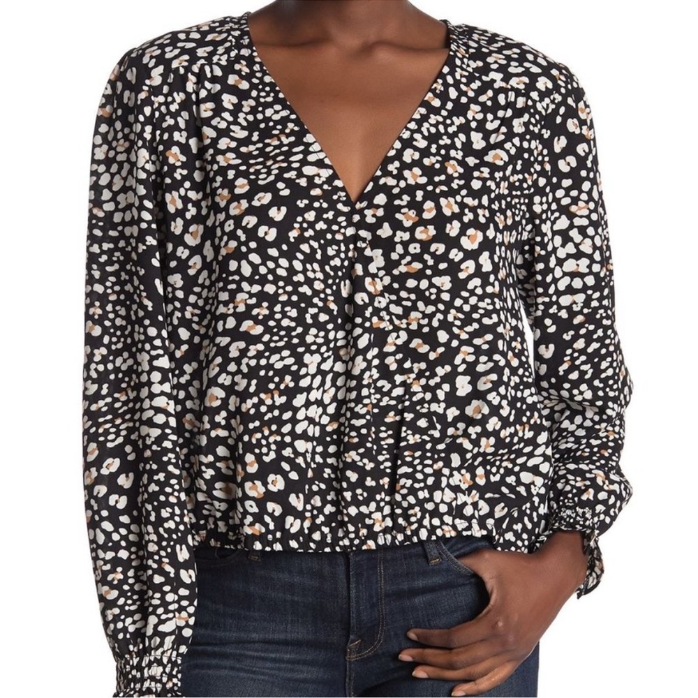Sanctuary Cori Wrap Blouse Size Medium
